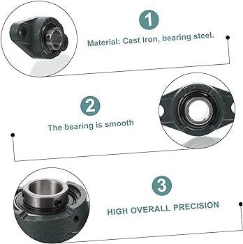 공급 UCP204 UCT210 UCPA208 UCHA212 식품 상점용 고정도의 베개 블록 베어링