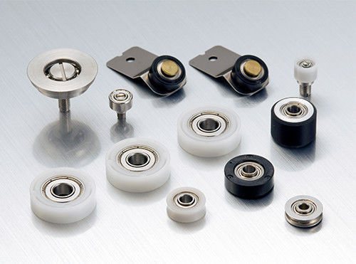 625 고 마찰성 플라스틱 구슬 베어링 U 모양 고무 베어링 밀폐 ZZ 타입 5*16*5mm