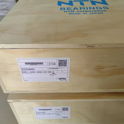 크롬 스틸 GCR15 구형 롤러 베어링 22252 EMD1