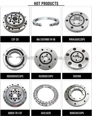 소매 Deep Groove Structure Slewing Bearing XR889059 XR889060 크로스 롤러 베어링