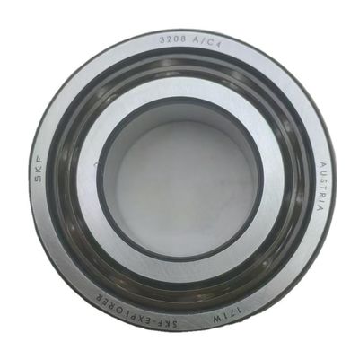3209 3208 3210 기계 부품을 위한 쌍줄 각형 접촉 구슬 베어링 하이브리드 2rs zz