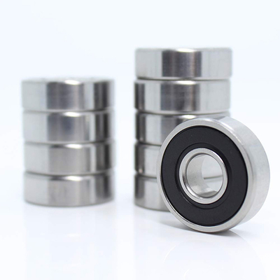 ISO9001 2008 인증 미니어처 딥 그루브 볼 베어링 608-2Z 크롬 스틸 GCR15