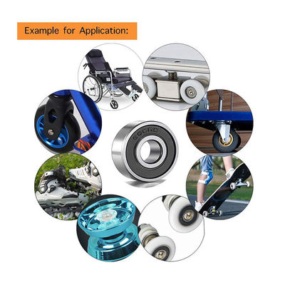 윤활유 베어링 6205.Z.NR 깊은 굴곡 공 베어링 25*52*15mm 진동 Z1V1