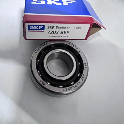 7203BEP 각면 접촉 구리 베어링 17*40*12mm 고객 요구 사항