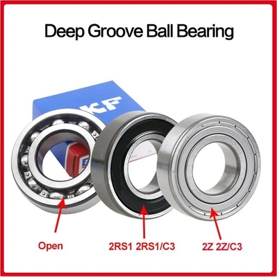 6205 2rsh Deep Groove Ball Bearing 25*52*15mm 크롬 스틸 케이지와 함께