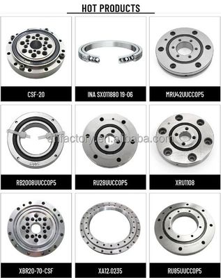 70X86X8mm 크로스 롤러 베어링 소형 조작기 및 감시 카메라 RAU7008