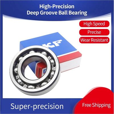 35*62*14mm 고 정밀성 깊은 굴곡 공 베어링 6007-2RS1 고속 모터