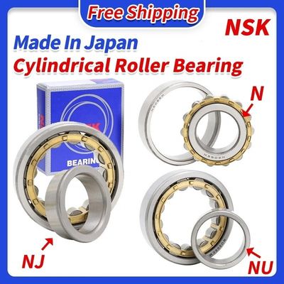 정밀도 등급 P0P6P5P4P2 단일 행 실린더 롤러 베어링 NUP217EM 85x150x28mm