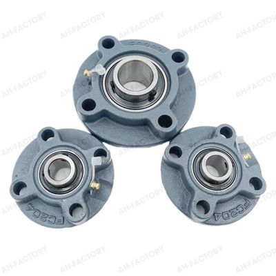 원활한 작동을 위해 크롬 스틸 GCR15 베개 블록 베어링 UCFC 유지 보수 무료