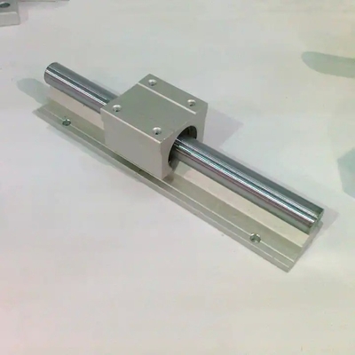 SBR25UU 슬라이딩 블록 CNC를 위한 선형 샤프트 레일 가이드 크롬 스틸 Gcr15