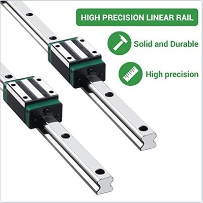 25mm CNC Rail HGH25CAZAC 광단 블록 선형 가이드