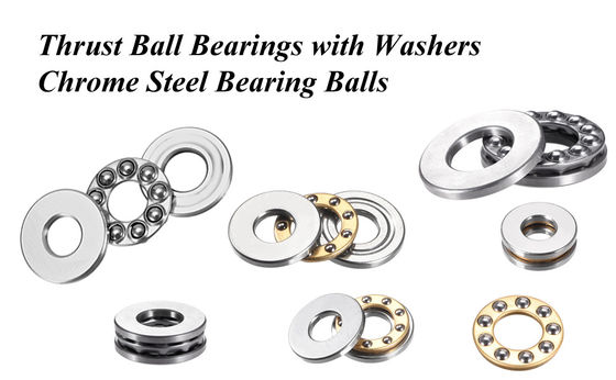 25*52*18mm 오토바이 부품 크롬 스틸 51305 스틸 케이지와 함께 추진 공 베어링