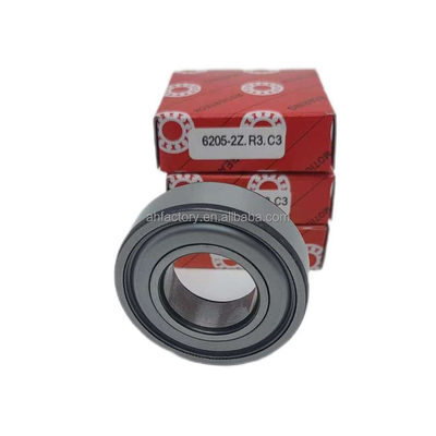 ISO9001 2008 인증서 6205-2Z 0 25mm 크기의 구멍을 가진 깊은 굴곡 구슬 베어링