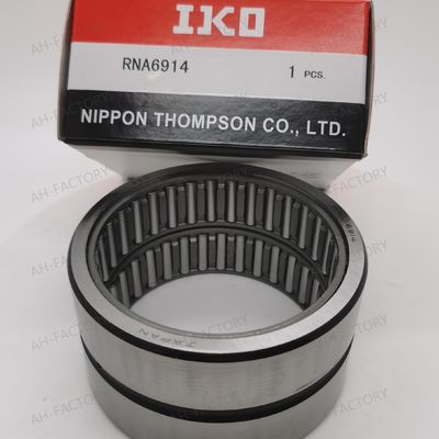 I.K.O. JAPAN RNA6914 80*100*54mm 크기의 구멍이 있는 이중 줄 바늘 롤러 베어링
