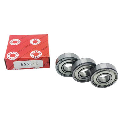 0 42mm 구멍 크기 깊은 굴곡 구슬 베어링 6000 장수용 고속