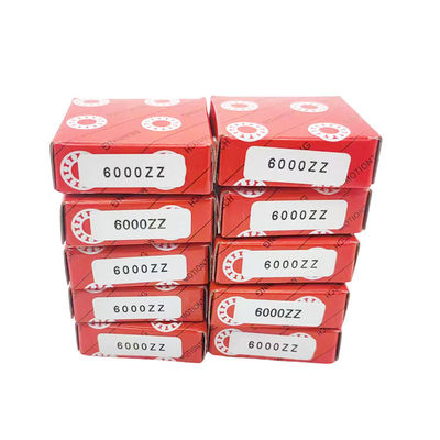 6000-2Z 깊은 굴곡 구슬 베어링 ISO9001 2008에 의해 인증되고 2Z 밀폐로 장착
