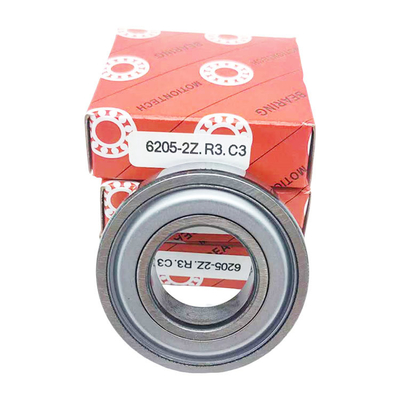 0-25mm 뚫림 크기 6205-2Z/C3 ISO9001 2008 인증과 함께 깊은 굴곡 공 베어링