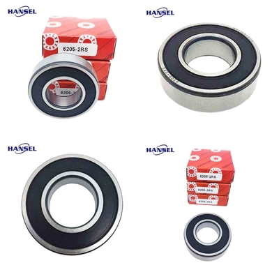 25mm 구멍 크기 C0 C2 C3 C4 C5 SKF의 듀플 라이브 딥 그루브 볼 베어링 6205-2rs