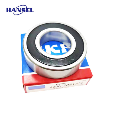 구멍 크기 0 30mm S K F Deep Groove Ball Bearings 6206-2RS1/C3 성능에 대한 설명