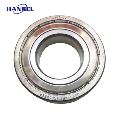 자동차 트랙터 건설용 기계용 6207 ZZ 시리즈의 깊은 굴곡 구슬 굴착기