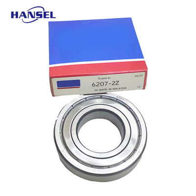 자동차 트랙터 건설용 기계용 6207 ZZ 시리즈의 깊은 굴곡 구슬 굴착기