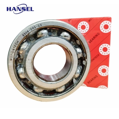 진동 Z3V3 SKF 6308-2RS-C3 고속 및 긴 수명을위한 깊은 굴곡 구슬 굴착