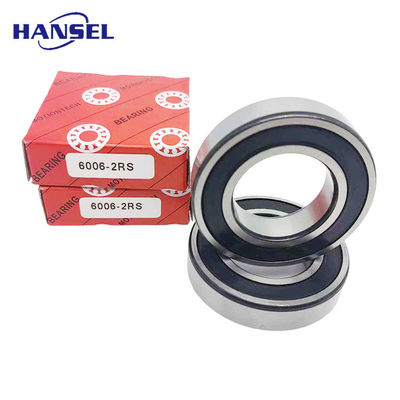 P6 정밀도 등급과 빠른 운송을 가진 6006-2RS 깊은 굴곡 구슬 베어링