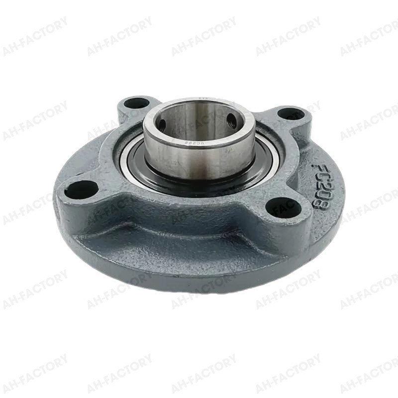 크롬 스틸 GCR15 소재로 장착 된 열탄화 베개 블록 구슬 베어링