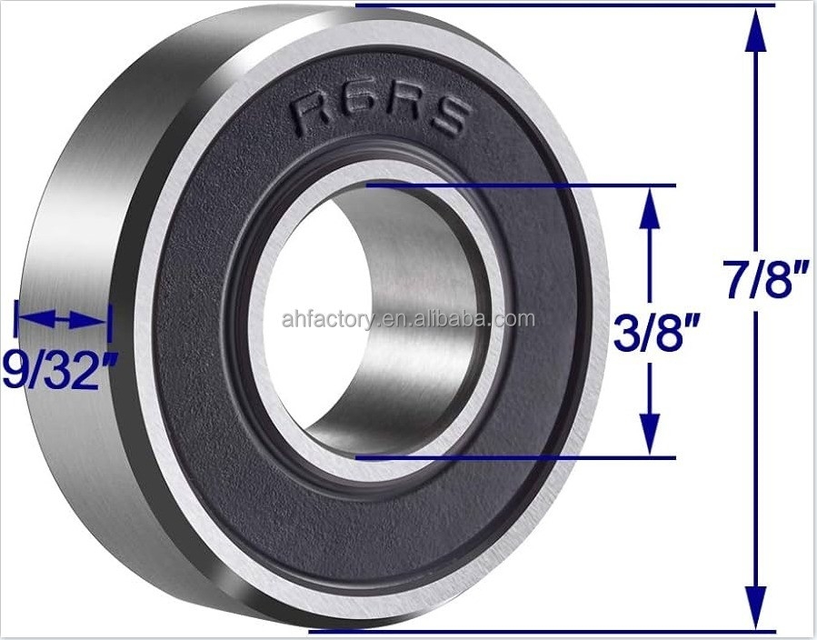 임페리얼 미니어처 베어링 R6-2RS C3 클리어먼스 3/8&quot;x7/8&quot;x9/32&quot; 안정적인 성능