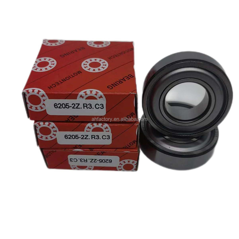 ISO9001 2008 인증서 6205-2Z 0 25mm 크기의 구멍을 가진 깊은 굴곡 구슬 베어링