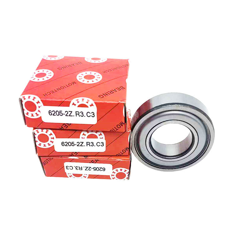 0-25mm 뚫림 크기 6205-2Z/C3 ISO9001 2008 인증과 함께 깊은 굴곡 공 베어링